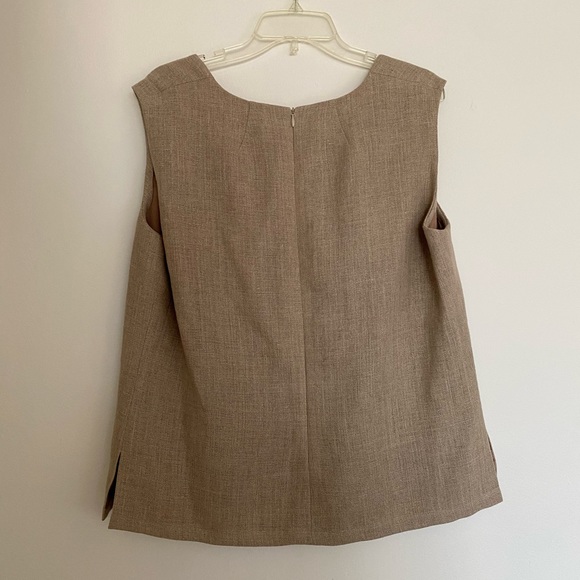 Vintage Algo NWT Linen Top - Picture 4 of 5